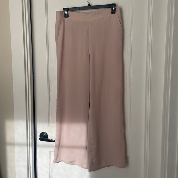 Women’s pink wide leg trousers - Picture 1 of 3